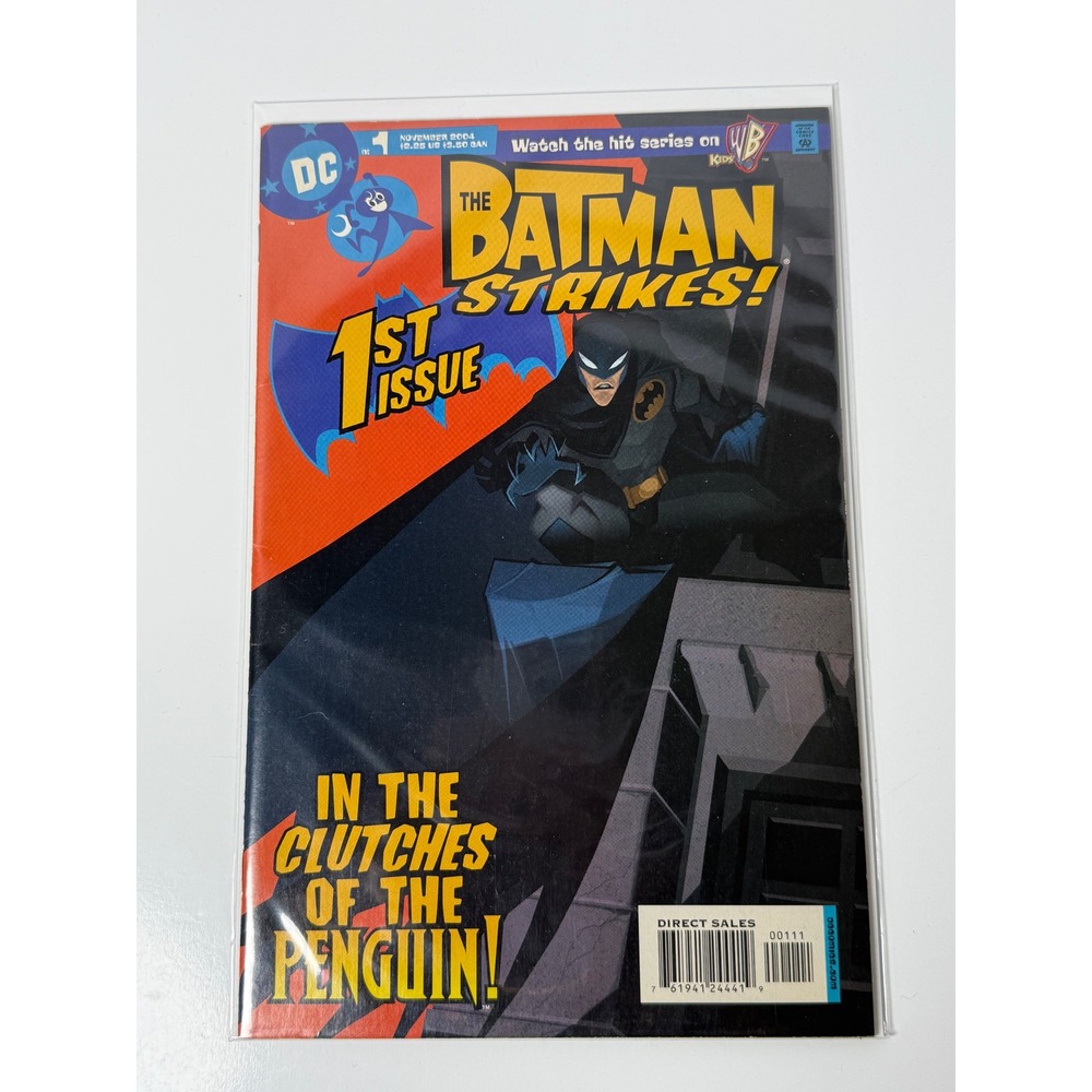 DC Comics The Batman Strikes 1 First Issue November 2004 The Penguin Kids WB